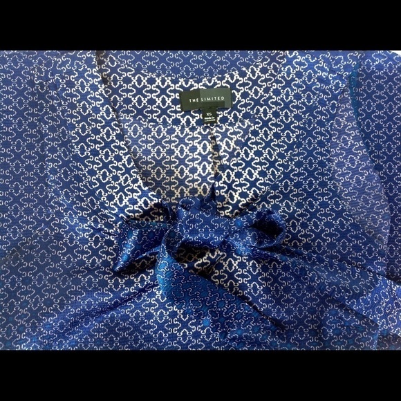 THE‎ Limited - Sleeveless Ombre Blue Sleeveless Blouse Size xs - Picture 5 of 5